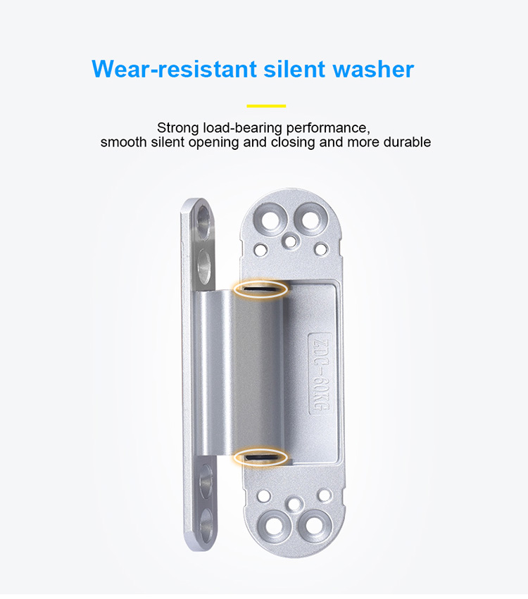 Popular Minimalist Door Hinge 110*31mm Heavy Duty Door Hinge In Door