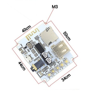 Módulo de placa receptora de audio MP3 Bluetooth con salida de preamplificador de tarjeta USB TF para IC Categoría de producto