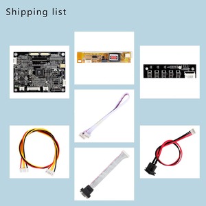 VGA CVBS输入液晶控制器板2x 30引脚Ttl输出液晶驱动板，适用于10.4英寸800x600液晶显示屏