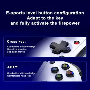 Novo Design Gaming Player Handle Mobile Phone Gamepad Joysticks Sem Fio Controladores Do Jogo