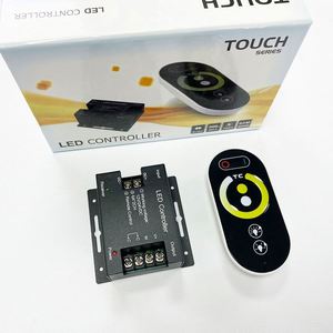 LED luce di striscia di controllo 6key Touch RF telecomando PWM Dimming 12V 24V CCT RGB Led Controller per Led Strip