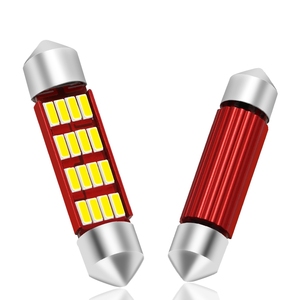 LED読書電球C5w4014 12smd 12v 1.6w Canbus自動車インテリアランプ計器ライト - Product Image 4
