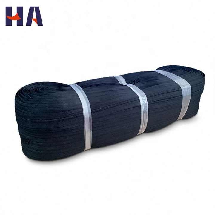 Zíper de corrente longa ISO ecológico de nylon com extremidade aberta de 3 #5 #7 #30 40 polegadas para jaqueta