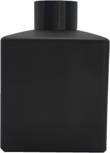 200ml <strong>Perfume</strong> Reed Diffuser Bottle,Empty Square Essential Oil Bottles Glass Jar <strong>DIY</strong> Fragrance Replacement Diffuser - Product Image 4