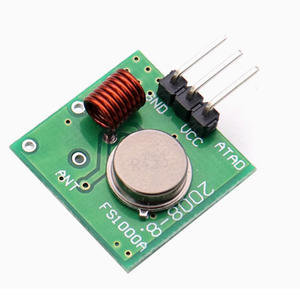 Modulo ricevitore Wireless RF e scheda modulo trasmettitore Super rigenerazione 315 \/433MHZ DC5V (ASK \/OOK) 1 paia = 2 pz supporto BOM - Product Image 2