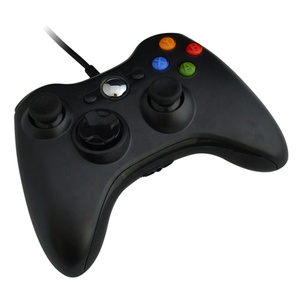 卸売2.4GHzブラックホワイトゲームコントローラーxbox360有線ジョイスティックコントローラーxbox360コンソール用 - Product Image 3