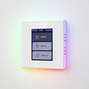 厂家直销智能开关灯Alexa语音控制触摸墙无线WiFi电气开关 - Product Image 1