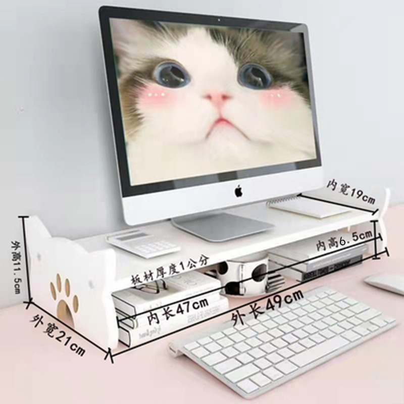 Single-layer cat paw booster stand