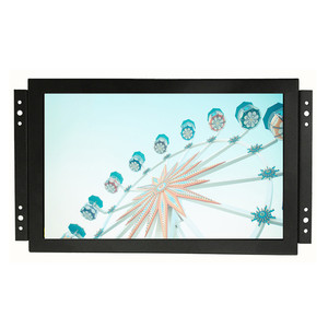 Monitor LCD de marco abierto de 10 pulgadas personalizado de fábrica Marco de metal 1280x800 Entrada VGA Monitor integrado industrial - Product Image 1