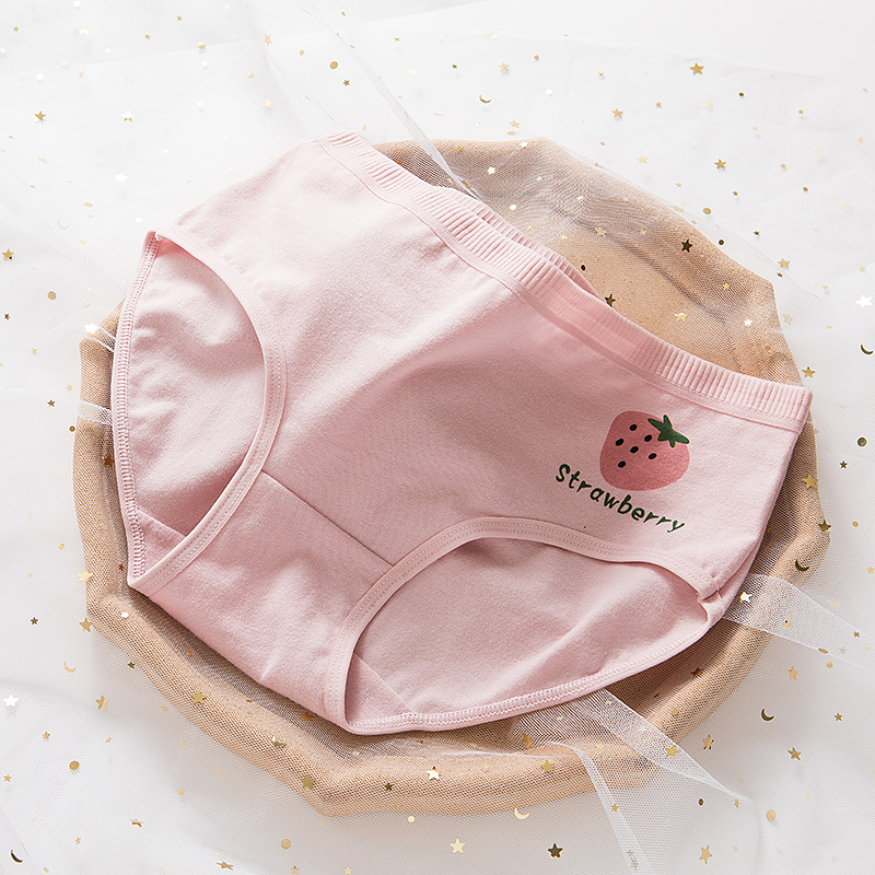 Pink Left strawberry
