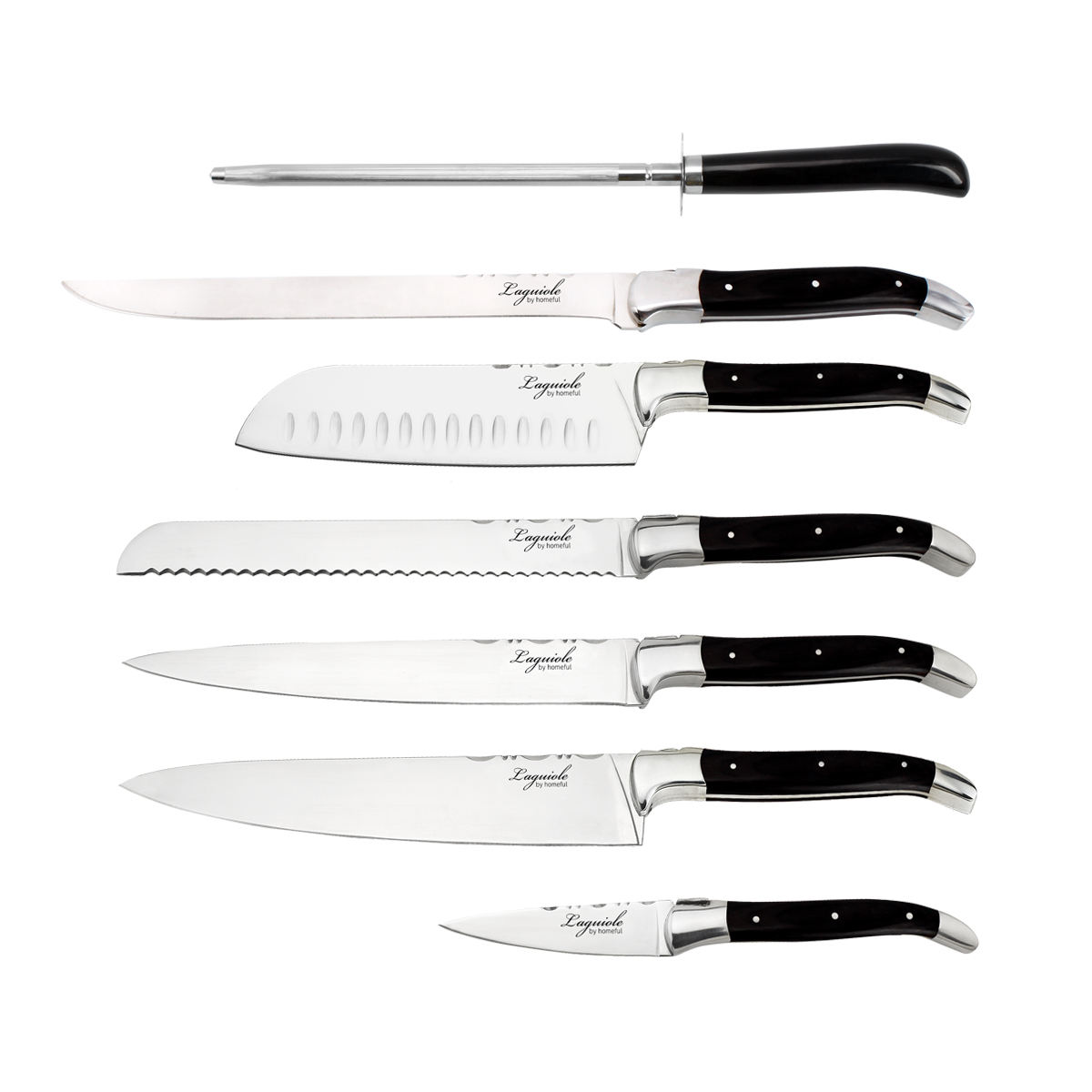 Bread Knife Black