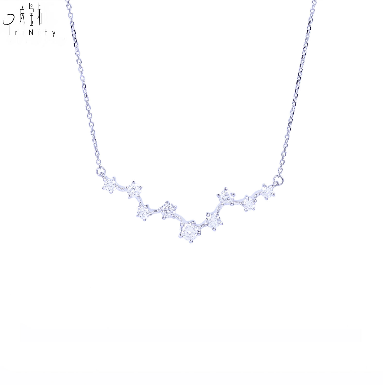 Or blanc 18K