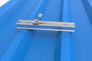 Hot Sell Popular Solar Energy Mini <strong>Rail</strong> Short <strong>Rail</strong> Racking Structure Solar Metal Roof Mounting <strong>System</strong> - Product Image 5