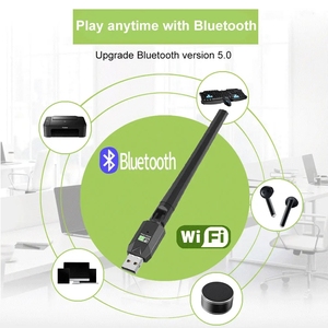 600Mbps USB WiFi BT adattatore 5.0 2.4G 5GHz Antenna wi-fi Dual Band 802.11ac Mini Computer Wireless ricevitore scheda di rete - Product Image 6
