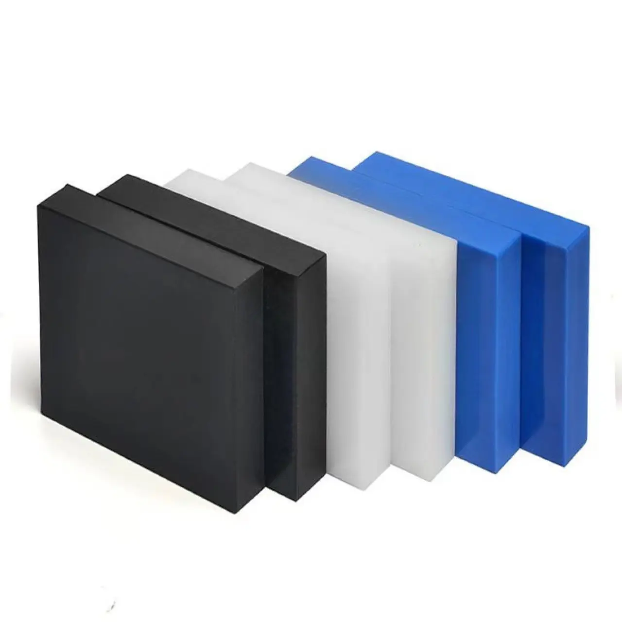 Extruded Solid acetal copolymer Engineering Plastic Customized nylon Hard POM sheet