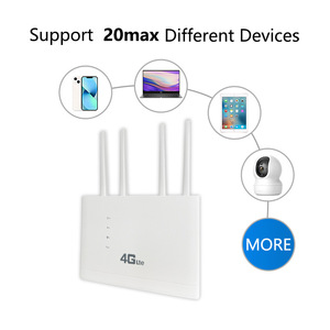 High Quality 4G LTE <strong>Wifi</strong> Dongle Router with Sim Card 300mbps Max. LAN Data Rate 2.4GHz Frequency for Home Use - Product Image 2