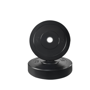 Пластины-бамперы 10 лб-45 фунтов, полноразмерные резиновые весовые пластины для тренажерного зала, переносные для силовых тренировок и домашнего фитнеса - Product Image 3