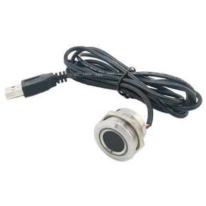 R503Pro capacità 1500 UART/USB RGB LED di controllo rotondo modulo di impronte digitali sensore per il controllo di accesso Arduino Android Free SDK
