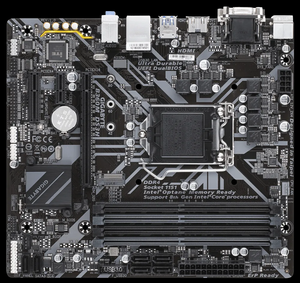 ギガバイトB360M DS3HデスクトップATXコンピュータIntel B360チップセットSATAハードドライブインターフェースDDR4メモリサポートコアI7 I3 CPU 64GB - Product Image 2