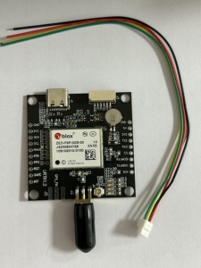 ZED-F9P-02B-00 Ublx全球定位系统模块ZED-F9P RTK InCase引脚全球导航卫星系统/全球定位系统接收器板，带毫安和通用串行总线无人机开发板 - Product Image 5