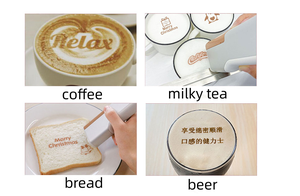 UVS Portable Printpen Coffee Shop Latte Art Smart Barcode Printer Mini Handheld Inkjet Pen for Logo Custom Tattoo Qr <strong>Code</strong> - Product Image 5