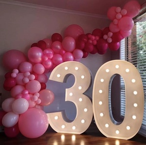 <span class=keywords><strong>LED</strong></span> wedding ampul metal demir açık light up düğün bebek doğum günü dekorasyon için kayan yazı harfler numaraları