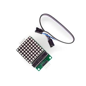 MAX7219 8*8 Dot <strong>Matrix</strong> Module Red Light Microcontroller Module Display Module MCU <strong>LED</strong> Display Control Module - Product Image 2