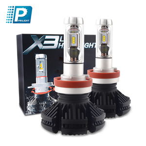 ระบบไฟอัตโนมัติแบบไม่มีพัดลม X3 100W ชุดแปลงไฟหน้า LED ไฟตัดหมอกไฟหน้ารถยนต์แบบ CANbus - Product Image 3