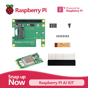 Official <strong>Raspberry</strong> <strong>Pi</strong> 5 AI Kit for <strong>raspberry</strong> <strong>pi</strong> 5 combines official M.<strong>2</strong> HAT+ with Hailo-8L AI accelerator