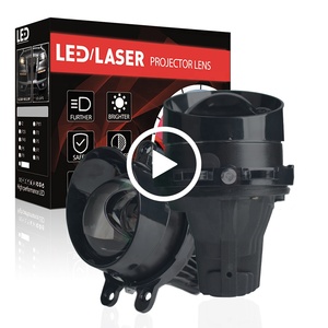 For Xenplus <strong>80W</strong> <strong>12V</strong> <strong>LED</strong> Fog Lights Car Lighting System 3-inch Bi Projector Lens H4 Shape New for Toyota Car Headlights Lens - Product Image 1