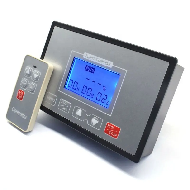 LCD intelligentes digitales display 0~100% einstellbar 60 A DC 10-55 V PWM Motor-Geschwindigkeitsregler Timing reversibler DC Motor-Geschwindigkeitsregler