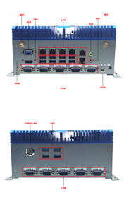 Pos System Industrial Pc I3 I5 I7 Ddr4 RAM Wall Mounted Mini Unite Centrale Pc Cabinet Industrial <strong>Computer</strong> - Product Image 3