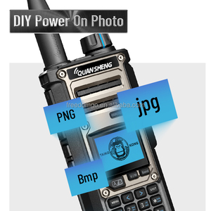 QUANSHENG TK11(8) Dual Band 10W walkie-talkie NOAA acil hava alıcı tip-c ile şarj edilebilir iki yönlü radyo