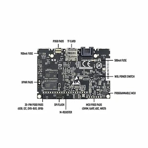Khadas VIM2 Max Mini PC mit Linux Ubuntu Mate 16.04 Support, Octa Core Development Board DDR4 3GB eMMC 64GB AP6398S - Product Image 2