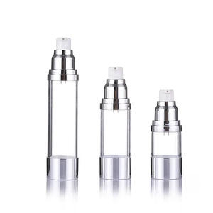 塑料粉底液化妆包装瓶30毫升50毫升便携式无气泵瓶 - Product Image 1