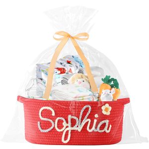 Etsy cá nhân handmade tên Thư Halloween bông dây lưu trữ giỏ tự làm hộp kẹo có thể được sử dụng như một tên - Product Image 2