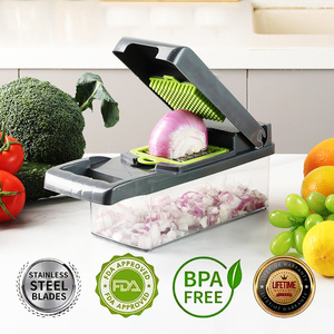 Fabrika toptan mutfak aksesuarları 16 in 1 gıda kesici karıştırıcı sebze soğan kıyıcı Mandoline dilimleme çok fonksiyonlu sebze kesici - Product Image 2