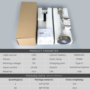 Modern Style Rechargeable Fabric Table <strong>Lamp</strong> with Replaceable Lampshade Simple Design for Wedding Restaurants Battery Operated - Product Image 6