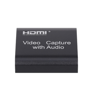 Tarjeta de captura de video HD con audio HD a USB2.0 Tarjeta de captura Entrada 4K Salida de 1080P Soporte Transmisión en vivo Juego Captura de video Negro - Product Image 6