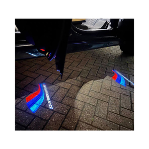 ไฟ LED รูปผีสำหรับ BMW 2/3/4/5ประตูรถไฟต้อนรับแบบ HD 12V 3W ขายตรงโรงงาน - Product Image 4