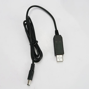 USB güç boost hattı DC 5V DC 5V 9V 12V Step UP modülü USB dönüştürücü adaptör kablosu 2.1x5.5mm erkek konnektör dönüştürücü - Product Image 5