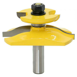 Meißel Raised Panel Router Bit mit Backs ch neider Holzarbeiten Cutter 1/2In Shank - Product Image 5