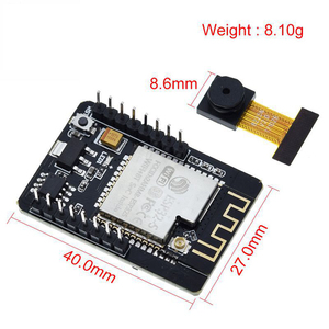 ESP32-CAM WiFi + Bluetooth Modulo ESP32 Seriale per WiFi/IoT Fotocamera Scheda di Sviluppo