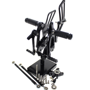 CBR1000RR motosiklet CBR 1000RR yeni cnc alu motosiklet arka setleri ayak kazıklar footrest honda cbr 1000rr için yedek parça - Product Image 1