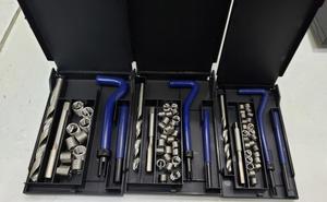 Thread Inserts Installation <strong>Kit</strong> for Repair Tool Drill Tap <strong>Kit</strong> 131pcs Threaded Coil Insert Repair Tool <strong>Kit</strong> - Product Image 2