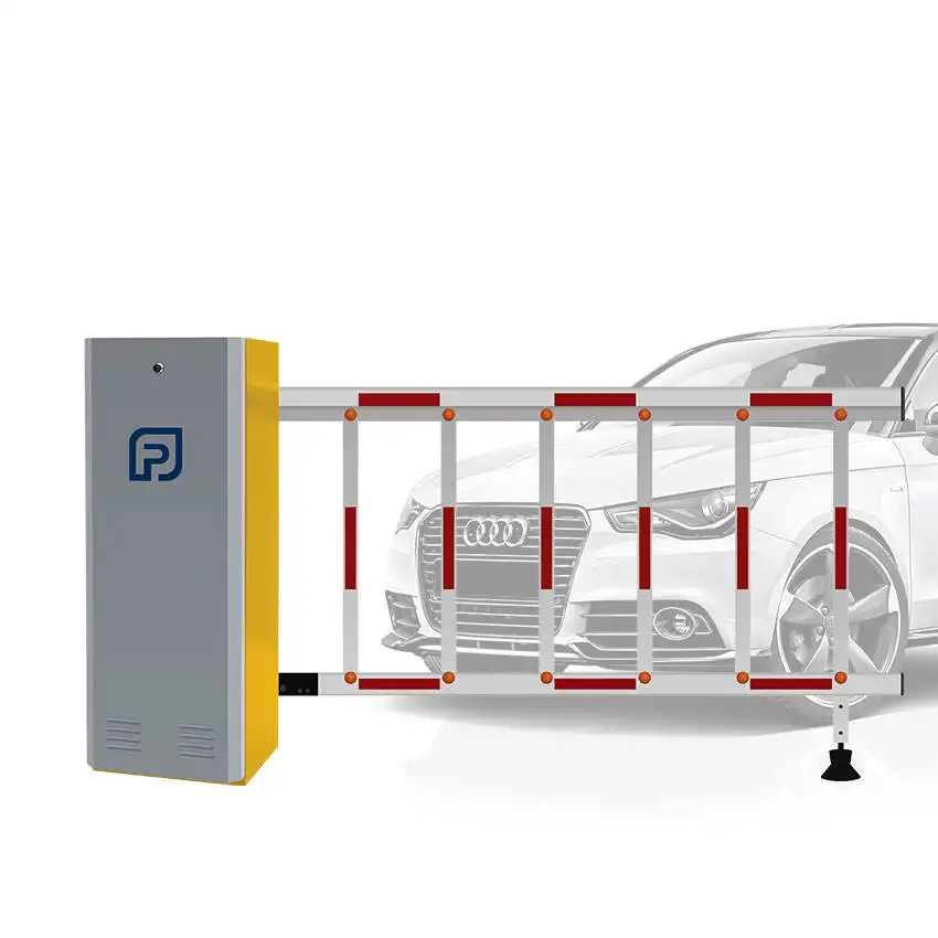 Cancello automatico della barriera di parcheggio di alta qualità di modello economico con la barriera dell'asta dell'asta dell'asta di 6 metri