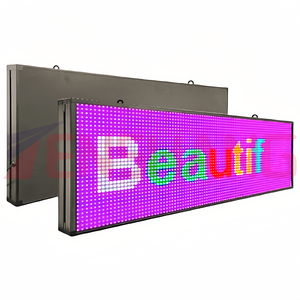 Individuelles Outdoor-Led-Logo-Programm WLAN-Schild Werbung mehrfarbiger vollfarbiger Beweglicher Bildschirm Led-Display-Aufsatz - Product Image 1