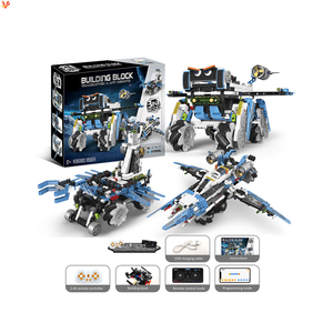 Stelo deformabile Robot RC blocchi di costruzione set di APP didattiche per la programmazione di mattoncini per bambini - Product Image 1