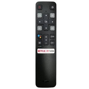<strong>TCL</strong> Smart TV <strong>Remote</strong> <strong>Control</strong> RC802V FNR1 Google Assistant Voice Command Original Netflix/YouTube Access with Fixed <strong>Code</strong> - Product Image 1