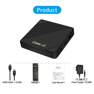 デジタルHD 4K Q96プロセットトップボックスS905lデュアルWifi BT Android 10セットトップボックスデジタルネットワークOtt Tvボックス - Product Image 6